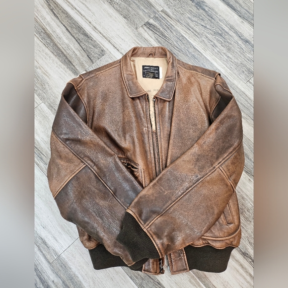 ☆☆☆RARE VINTAGE AVIREX LEATHER JACKET☆☆☆ - Picture 1 of 7